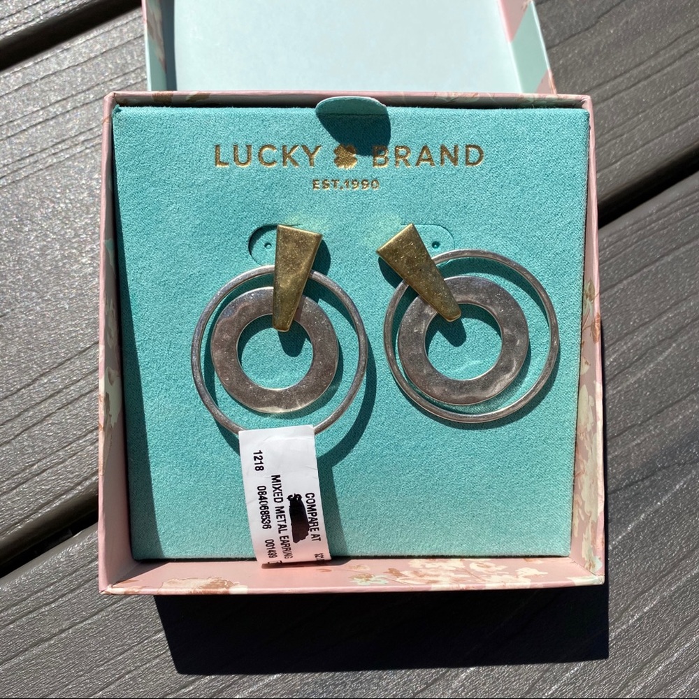 Brand new lucky brand earrings